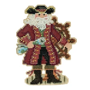 Jamaica Santa Cross Stitch Kit Mill Hill 2017 Caribbean Santas MH201731 - Picture 1 of 1