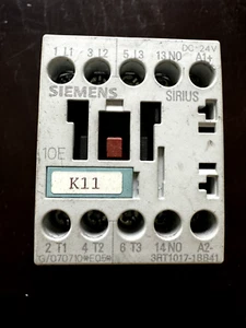 Siemens Sirius 3RT1017-1BB41 10E Contactor Relay DC 24V - Picture 1 of 3