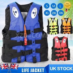 Life Jackets Watersport Ski Adult/Kid Buoyancy Aid Kayak Sailing Boating Jacket - Picture 1 of 19