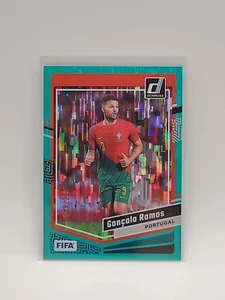 2023-24 Panini Donruss Soccer, Goncalo Ramos - Portugal  #46 Teal Cubic /199 - Picture 1 of 2