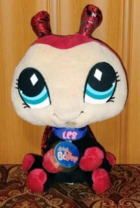 Juguete de peluche Littlest Pet Shop VIP adorable rojo Ladybug 9 pulgadas 2007 LPS (A - Imagen 1 de 6