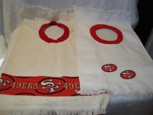 San Francisco 49ers NFL Football Handmade/Geschirrtuch Kinder/Baby Lätzchen NEU - Bild 1 von 5