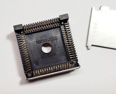 Vintage Textool/3M CLCC68 SOCKET INTEL/AMD 80186/80286 TIRADORES LIMPIOS Foto 1 de 4