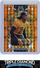 2023 Panini Mosaic Joey Porter Jr Rookie Orange Mosaic Prizm #/199 T507