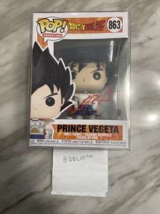 Funko Pop! Dragon Ball Z Prince Vegeta #863 Signed By Chris Sabat JSA Certified. - Picture 1 of 6