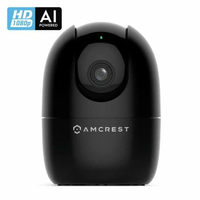 Amcrest ASH21-B 1080p Smart Home Wireless Security Camera - Black