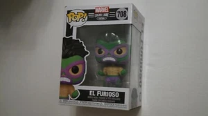 Marvel Luchadores Lucha Libre Hulk El Furioso Funko Pop! Vinyl Figure #708 - Picture 1 of 5