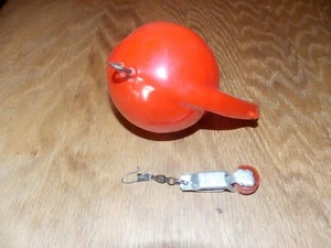 NEW Downrigger Trolling Weight Vinyl Coated W/Fin & Release 8.68 FREE SHIP 12/25 - Picture 1 of 4
