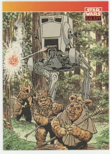 1993 Star Wars Galaxy #131 Angelo Torres Nuove Visioni Lucasfilm, Trading Card - Foto 1 di 2