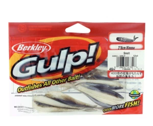 Berkley Gulp Minnow Soft Bait, 3", Pack of 12, Smelt - Picture 1 of 1