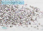 Swarovski (144pcs) FlatBack Crystal Nails Decoration Rhinestone #2058/2088