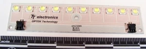 10 Watt WHITE LED ARRAY LIGHT BAR OPTEK OPA729WD cree luxeon lumileds leds - Picture 1 of 5