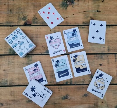 Volkswagen VW T1 Camper Bus Explore More Playing Card Deck VW Playing Cards - Image 1 of 3
