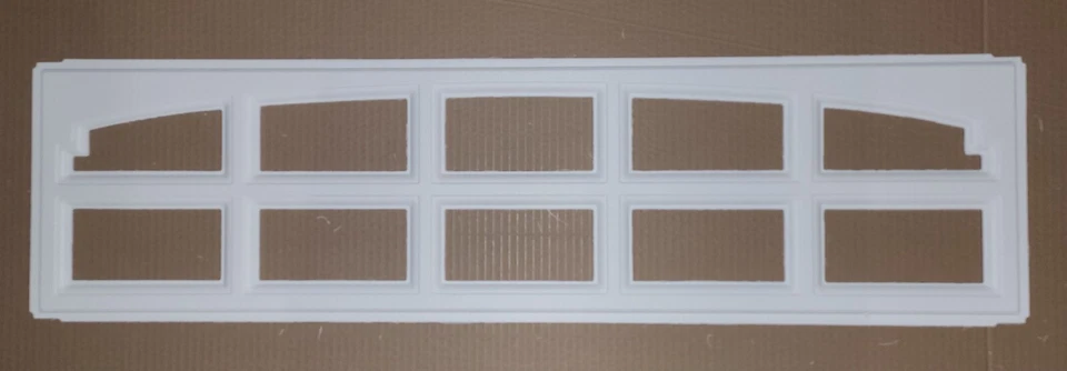 CHARLESTON 608 WHITE Replacement Window Inserts/LONG Panel HOLMES Garage Doors - Image 1 of 1