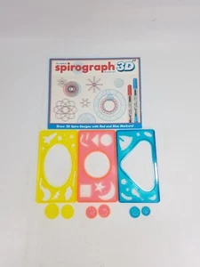 Spirograph Replacement 3D Graph Pad Paper, Wheels and Frames Hasbro EA0613 - Picture 1 of 11