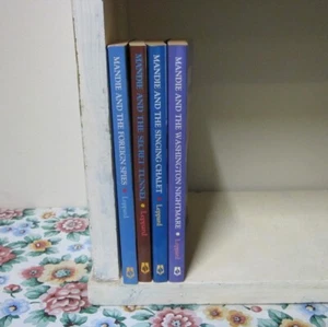 MANDIE lot 4 four books Lois Gladys Leppard adventure 1990 Cherokee heritage - Picture 1 of 2