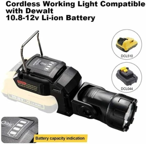 Handheld LED Work Light For DeWalt 12V MAX Li-lon Battery DCL510 Replacement - Picture 1 of 6