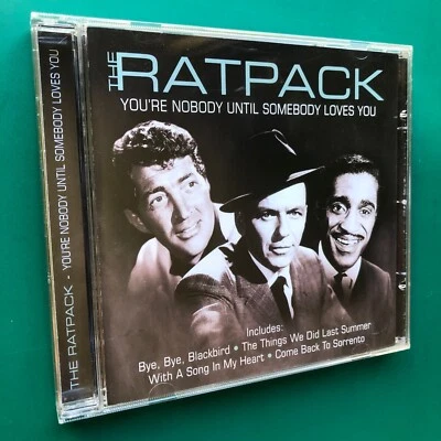 The Rat Pack YOU'RE NOBODY UNTIL SOMEBODY LOVES YOU Jazz CD Sinatra Dean Martin - Image 1 of 4