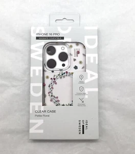 IDEAL OF SWEDEN iPhone 16 PRO Clear Case Petire Floral Design - NEW! - Picture 1 of 3