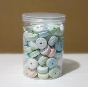 45pcs Plastic Cans Clear Jar Sugar Canister with Lids Sealed Candy Jar Tea Can - Picture 1 of 4