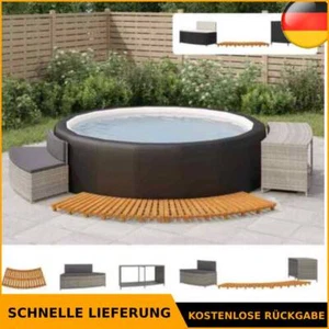 Whirlpool Umrandung Poolumrandung Poolverkleidung Einfassung Stufe vidaXL - Bild 1 von 25