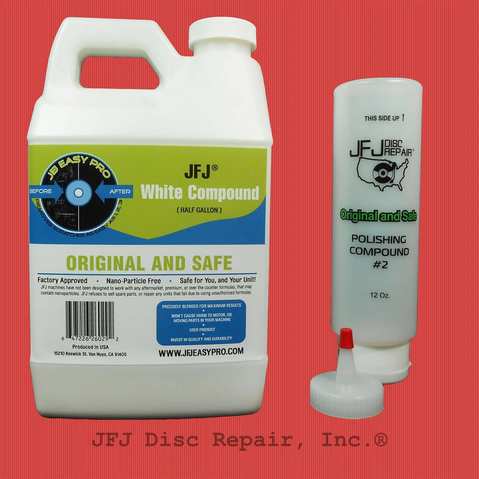 Solución compuesta polaca avanzada JFJ medio galón #2 blanco JFJ EasyPro/doble Foto 1 de 1