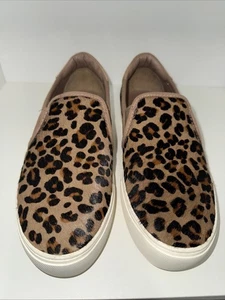Sneakers UGG Jass platform leopardate stampa ghepardo scarpe slip on donna taglia 7 - Foto 1 di 8