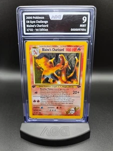 Pokemon Gym Challenge 1st edition WotC Blaine's Charizard Holo 2/132 EN AOG 9 - Bild 1 von 2