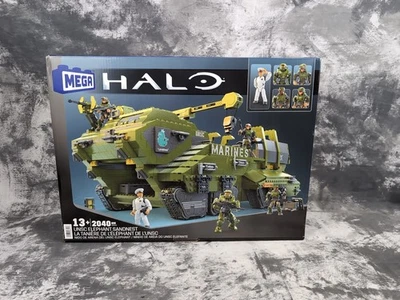 Tanque nido de arena elefante MEGA Halo UNSC HHC44 2040 piezas nuevo sellado Foto 1 de 4