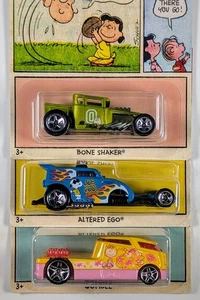 Hot Wheels / Peanuts / Set of 3 / 2017 - Picture 1 of 3