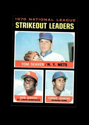 1971 Topps Set-Break No 72 NL Strikeout Leaders NR-MINT *GMCARDS* - Изображение 1 из 2