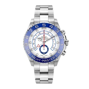 Rolex Yacht-Master II Watch 44MM White Index Hour Markers Dial Ceramic - Picture 1 of 10