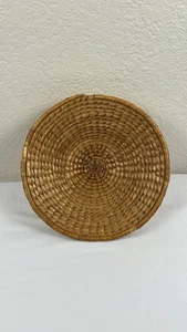 Basket Handwoven Coiled Reeds Or Grasses - Unknown Origin - Picture 1 of 11