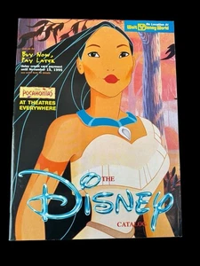Disney Katalog Merchandise Pocahontas Cover 1995 Kinostart - Bild 1 von 5