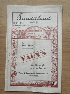Sunderland v Arsenal 1948/49 - Div 1 - Picture 1 of 9