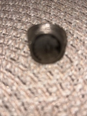 Anillo de sello ovalado de plata Foto 1 de 4