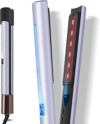 Infrarot-Ionen Haarglätter, PARWIN PRO BEAUTY 2 IN 1 Glätteisen Locken 100-230℃