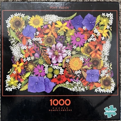 Buffalo Games - Posy Patch - 1000 Piece Jigsaw Puzzle Sealed Rompecabezas - Image 1 of 4