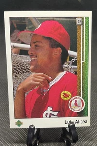 1989 Upper Deck #281 Luis Alicea RC - St. Louis Cardinals - Picture 1 of 3