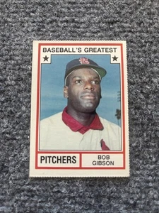 1982 TCMA Greatest Pitchers #15 Bob Gibson ~ St. Louis Cardinals - Picture 1 of 2