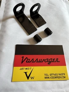 REFURBISHED VW GOLF JETTA Mk2 ALL MODELS 84-92 PAIR RADIATOR TOP MOUNT BRACKETS - Picture 1 of 6