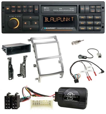 Blaupunkt USB DAB SD Lenkrad Bluetooth Autoradio für Hyundai IX55 2009-2012 silb - Bild 1 von 4