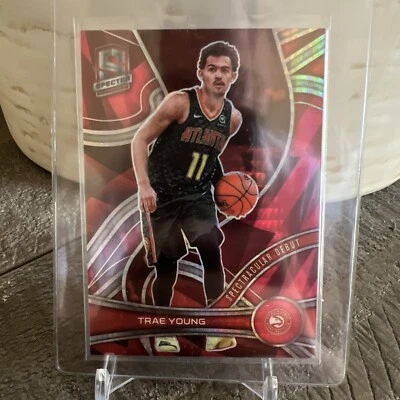 2021-22 Trae Young Spectra Spectracular Debut, Atlanta Hawks 🏀🔥📈 - Image 1 of 2
