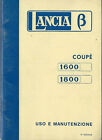 LANCIA  BETA COUPÉ 1600 1800 Uso e Manutenzione 1974 Handbuch Manuel BA