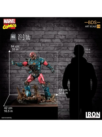 Sideshow Collectibles IRON STUDIOS X-Men Vs Sentinel #1 BDS Art 1:10 Statue Cover