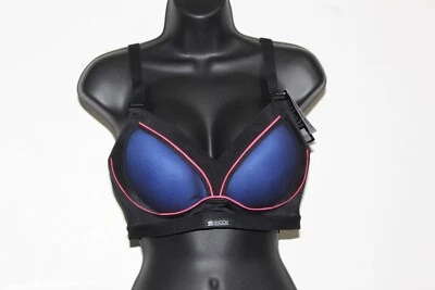 Sujetador deportivo amortiguador.  Nacido para moverse. Sujetador acolchado de malla. Talla 36B Foto 1 de 4