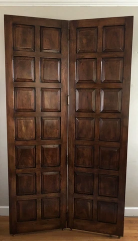 Theodore Alexander Mahogany Room Divider Cover