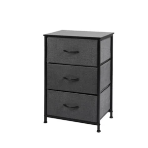 Levede Storage Cabinet Tower Chest of Drawers Dresser Tallboy 3 Drawer Bedside - Picture 1 of 12