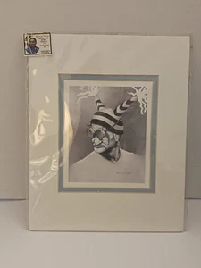Estampado litográfico de Danny Lanza Hopi Hano payaso ¡Nunca fuera del sello! NAVAJO-HOPI - Imagen 1 de 6