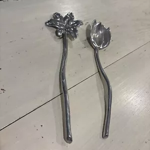 Mariposa Servierutensilien aus massivem Aluminiumguss 1992 Blumenlöffel ~ OSTERN - Bild 1 von 16
